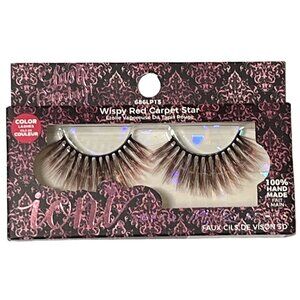 Ioni 3D Faux Mink Lashes – Wispy Red Carpet Star Handmade Strip Lash